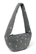 Denim Mini Cross Body Bag Grey Hearts Studio Noos