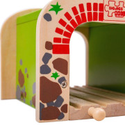 Dvojitý železničný tunel Bigjigs Rail