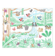 Drevené pečiatky v krabičke Prales Melissa & Doug