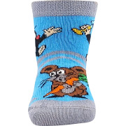 Ponožky dojčenské Krtko obrázkové mix pre chlapcov (3 páry)