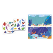 My arts&crafts Mini Znovupoužiteľné nálepky More od 18 mesiacov Janod