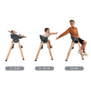 Jedálenská stolička Grow With Me Bo Jungle