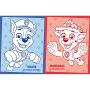 Omaľovánky s voskovkami Tlapková patrola