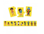 Djeco Puzzle obliekania