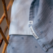 Plienka zavinovacia 120 x 120 cm Pure s potlačou Little Dutch