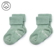 Detské ponožky Stay-on-Socks 2 páry Pale Green KipKep