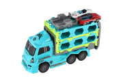 Auto kamión prepravník + auto 2 ks 22 cm na zotrvačník