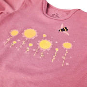 Body tenké s krátkym rukávom obrázok Outlast® UPF 50+ tm.staroružová Little Angel