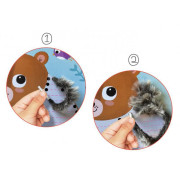 Prevliekacie obrázky Lesné zvieratká Créa Lign