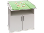 Prebaľovacia komoda Míša biela laminát buk Scarlett