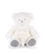 Darčeková sada Plyšový medvedík s dečkou 30 cm sivý Doudou