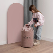 Kôš na hračky Premium Bouclé so šnúrkou 43 l Sipo