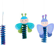 Kreatívna sada Prvé skladanie Chrobáčiky a Motýle závesná dekorácia Craft Kit Haba