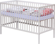 Detská postieľka s kompletnou výbavou Scarlett 120 x 60 cm - Bandy