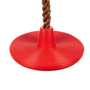 Hojdačka s lezeckým lanom