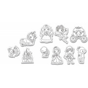 Penové pečiatky Princezné a víly Créa Lign