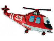 Helikoptéra záchranáři 22”/57 cm x 38”/96 cm fóliový balónek