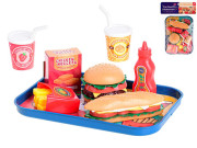 Fast food set s podnosem 26 x 19 cm 26 ks