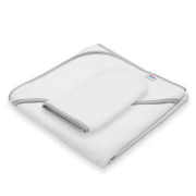 Detská froté osuška s kapucňou New Baby Basic 80 x 80 cm