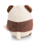 Plyšová MyMochi Panda Kono 8 cm v kostýme popcorn s čokoládou v darčekovom balení Nici