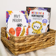 Míľnikové a kontrastné kartičky 2v1 Edukid