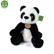 Plyšová panda sediaca 27 cm Eco-Friendly Rappa