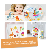 Znovupoužiteľné nálepky City Park Jarmelo