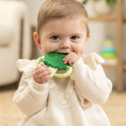 Hryzátko silikónové Brokolica Infantino