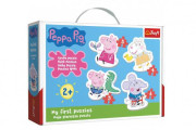 Puzzle pre najmenších Prasiatko Peppa/Peppa Pig 18 dielikov