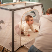 Cestovná postieľka Bleke 2 v 1 Kidnort
