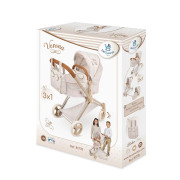 Skladací kočík pre bábiky 3 v 1 s taškou Verona 73 cm DeCuevas