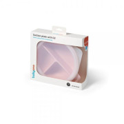 Silikónový tanierik s prísavkou a viečkom BabyOno