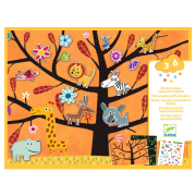 Kreatívna sada Zvieratká na naháňačku Djeco