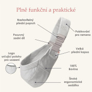 Nosítko Upsie sling nosítko Ergobaby