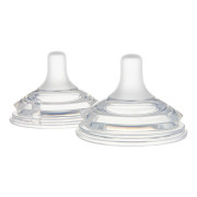 Cumlík na fľašu Natural Shape 3 m+ 2 ks Canpol babies