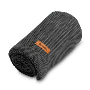 Bavlnená pletená deka pre bábätko ľahká a mäkká 80 × 100 cm