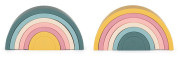 Hračka silikónová skladacia Rainbow 12 m+ Petite&Mars