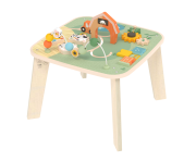 Stolík s aktivitami drevený Farmers Funday Tiny Love