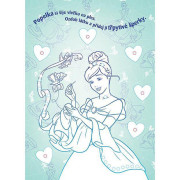 Omaľovánky s kamienkami Disney Princezné