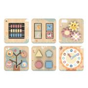 Kocka s aktivitami 7v1 Pastel