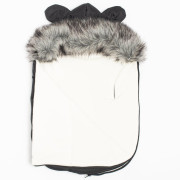 Zimný fusak New Baby Lux Fleece graphite