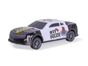 Autá závodné 12,5 cm kov na spätný chod so svetlom a zvukom