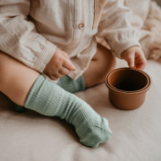 Detské ponožky Stay-on-Socks Antislip veľ. 18-24 m Calming Green 1 pár