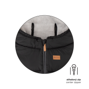 Zimný set fusak Jibot 3v1 + rukavice na kočík Jasie Petite & Mars