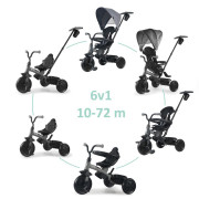 Trojkolka Prime Grey, 6 v 1, vek 10 - 72 mesiacov Qplay