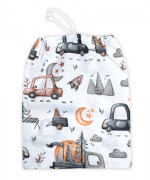 Bavlnené vrecúško na prezuvky 40×32 cm