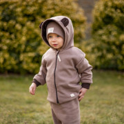 Detská bunda Warmkeeper Brown hnedá Esito