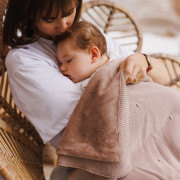 Deka z prírodnej bavlny 75 x 100 cm 0 m+ BabyOno