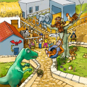 Mini hra pre deti Čarodejnícky duel ABC Haba