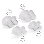 Odsávačka materského mlieka s funkciou ohrevu krku Double Hands-free Gentleneste Kinderkraft